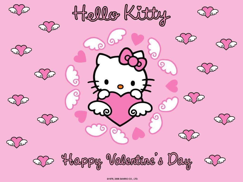 1030x770 Hello Kitty Valentine's Day Wallpaper Free Hello Kitty Valentine's Day Background, Desktop