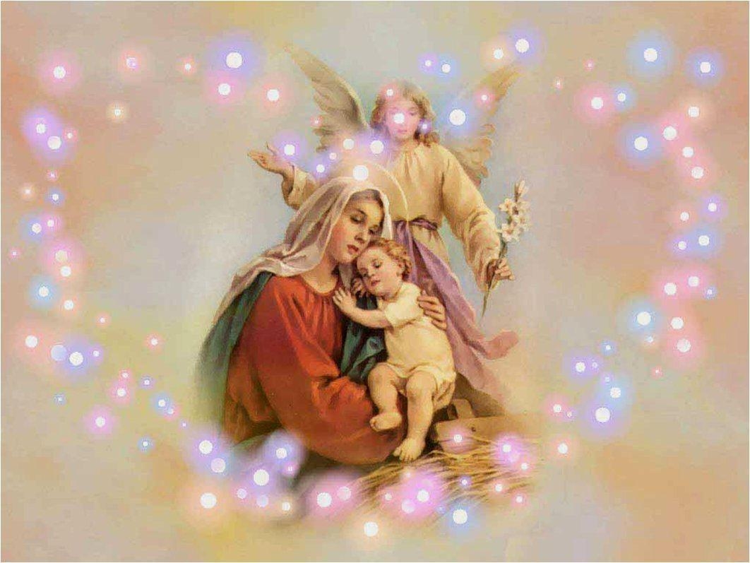 1070x800 Mother Mary With Baby Jesus Wallpaper, Desktop