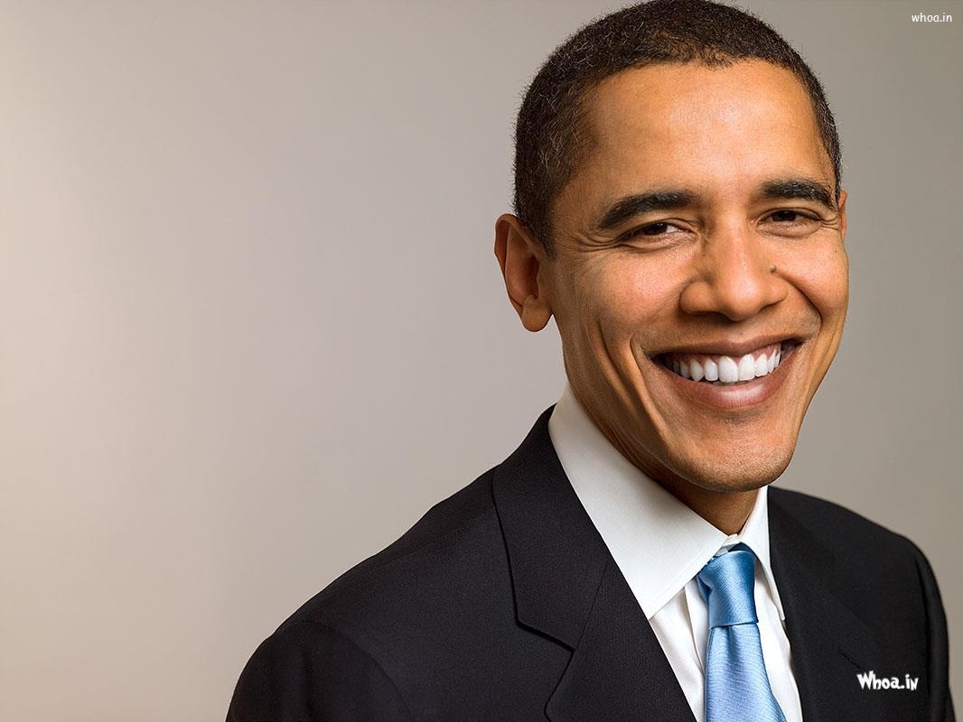 1070x800 Barack Obama Smiley Face HD Wallpaper, Desktop