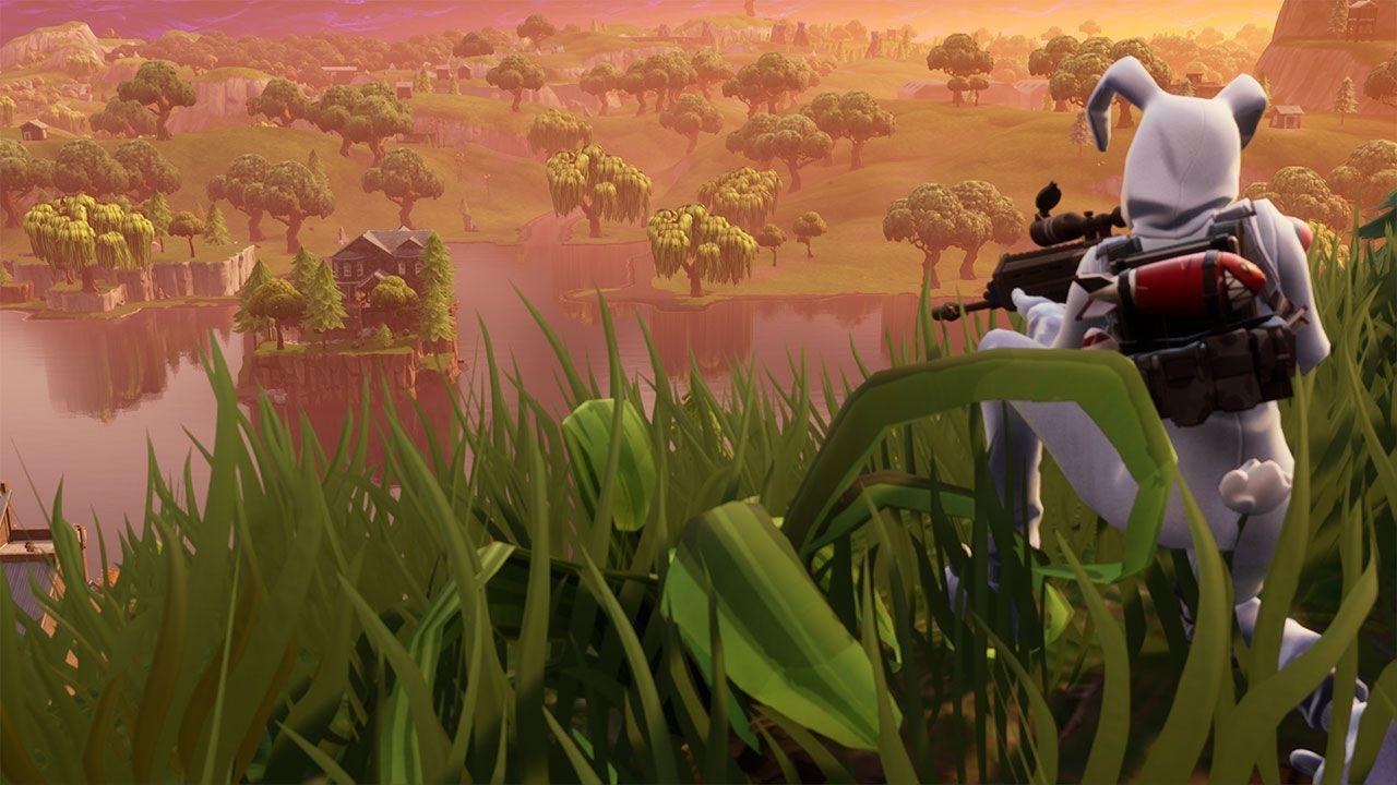 1280x720 V Bucks Free Gen: Fortnite Grass Wallpaper, Desktop