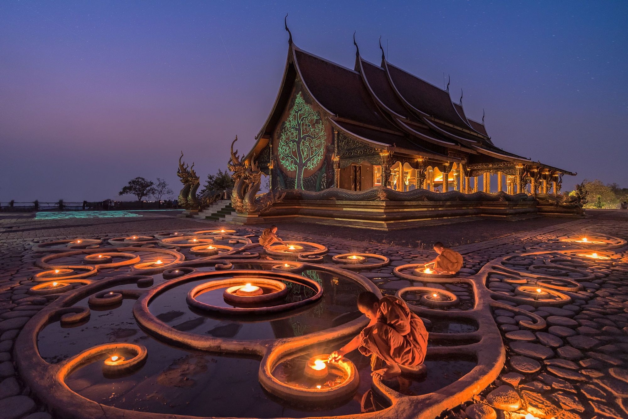 2000x1340 HD wallpaper: Buddhism, temple, Desktop
