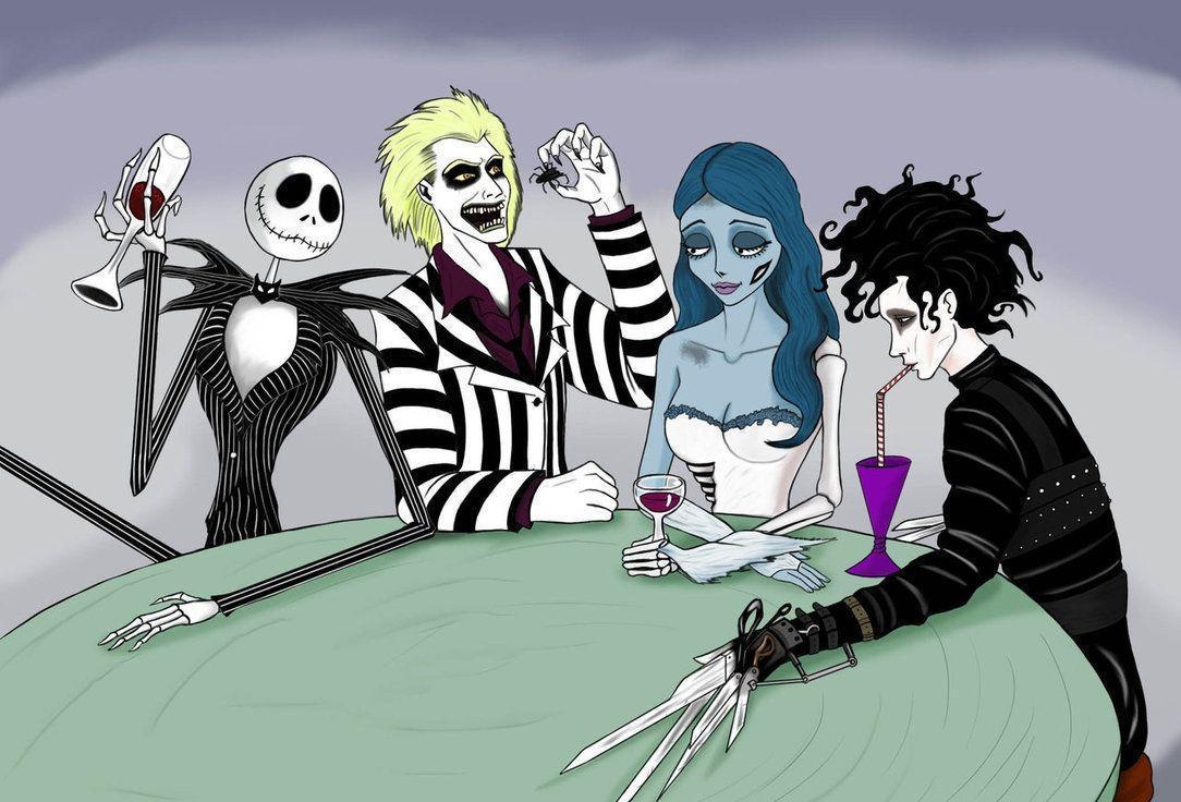 1090x740 Tim Burton Art Wallpaper, Desktop