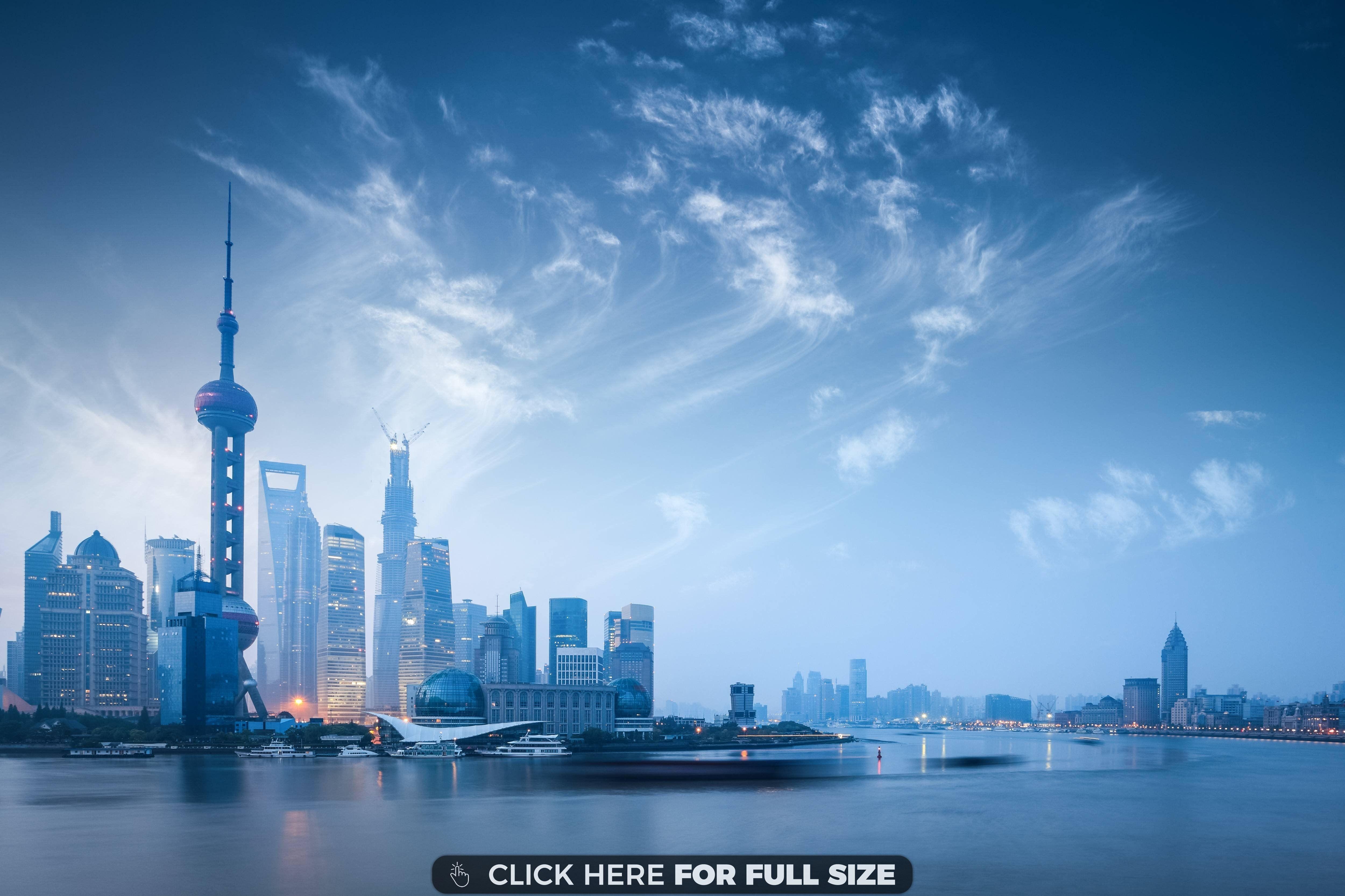 5000x3340 Rain in Shanghai wallpaper, Desktop