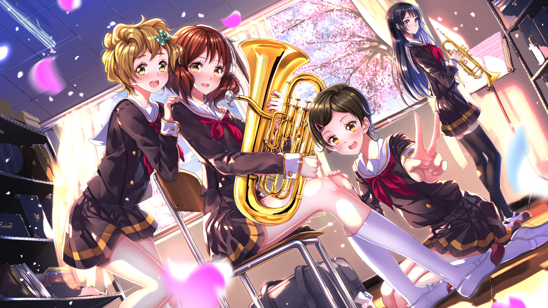 1920x1080 Sound! Euphonium HD Wallpaper, Desktop