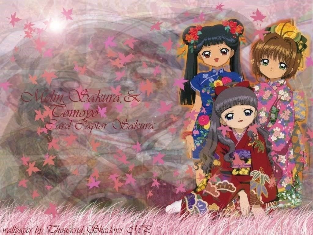 1030x770 Three Best Friends Card Captors Sakura Wallpaper Desktop Background, Desktop