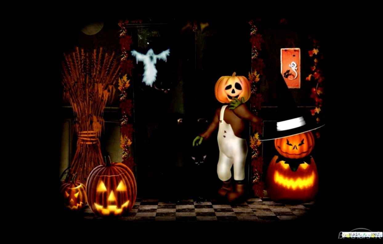 1250x800 Halloween With Sound, Desktop