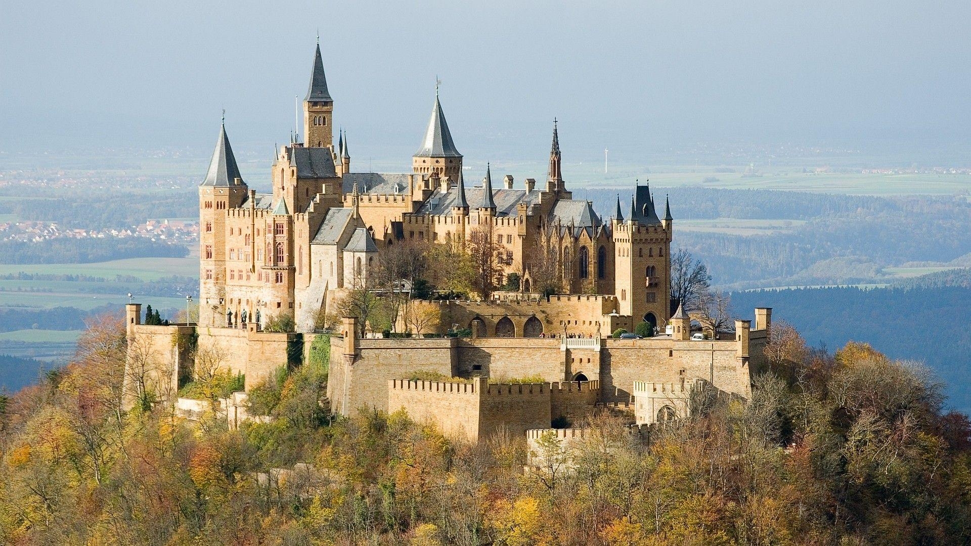 1920x1080 Hohenzollern Castle (Burg Hohenzollern) Stuttgart, Germany, Desktop