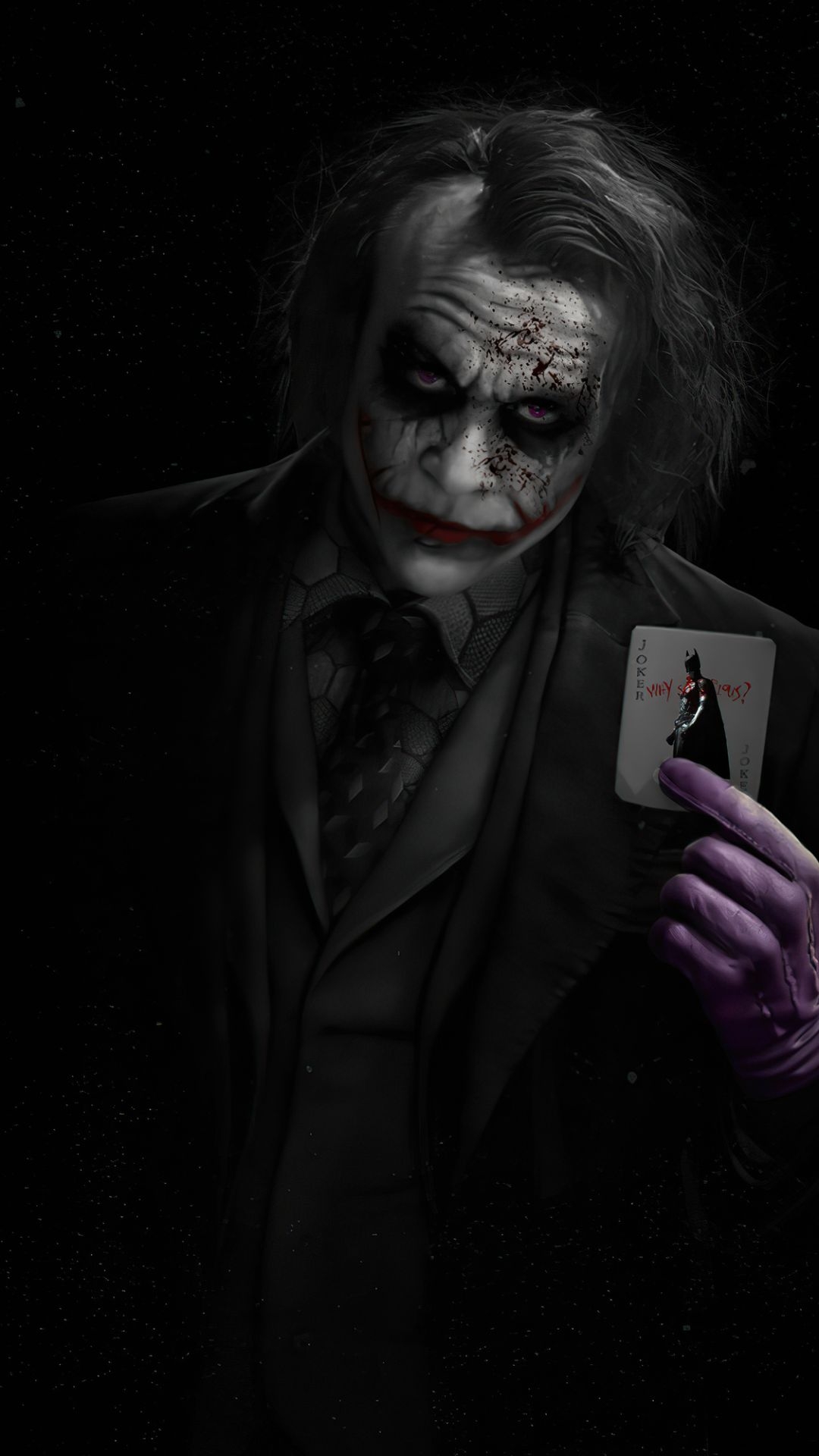 1080x1920 Joker Heath Ledger iPhone Wallpaper, Phone