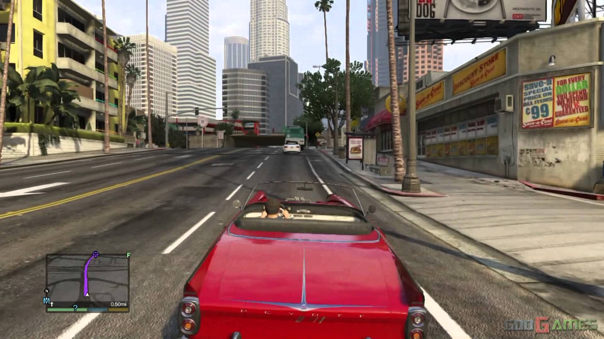 1920x1080 GTA V PS3 Gameplay / Walkthrough / Playthrough / 1080P Part 5, Desktop