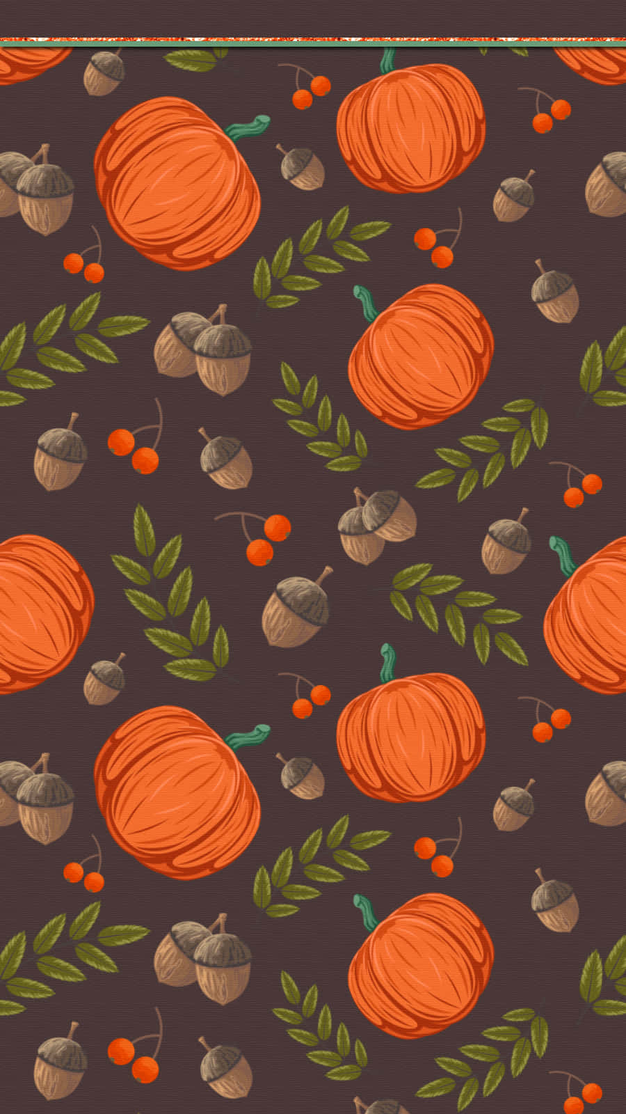 900x1600 Download Cute Pumpkin iPhone Brown Wallpaper, Phone