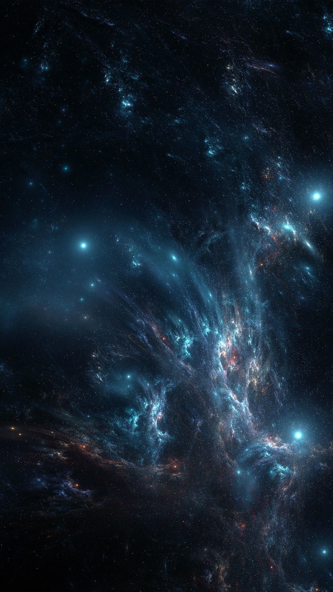1080x1920 Dark Space Wallpaper 4k iPhone, Phone