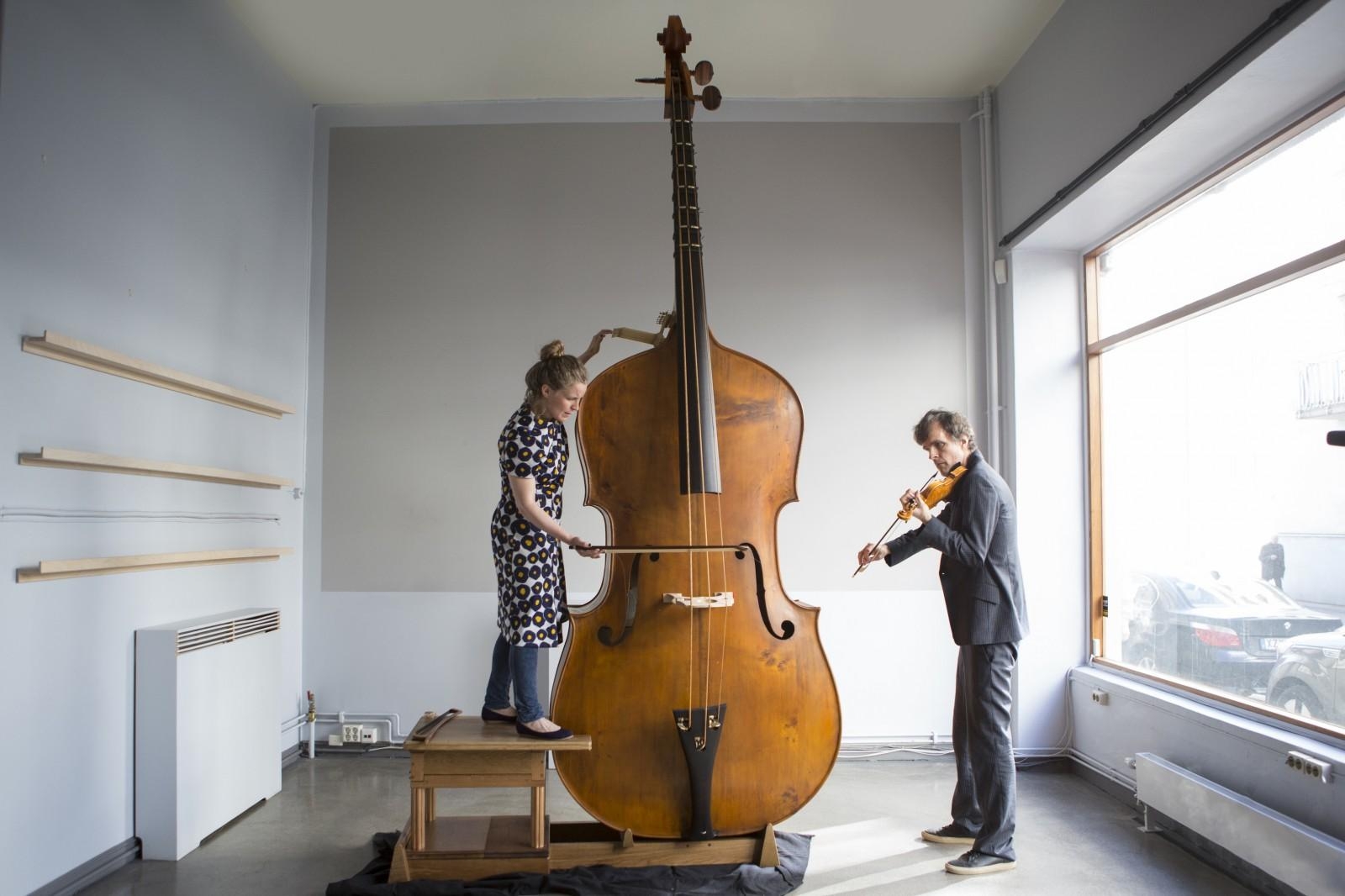 1600x1070 The octobass is an extremely large bowed string instrument that was, Desktop