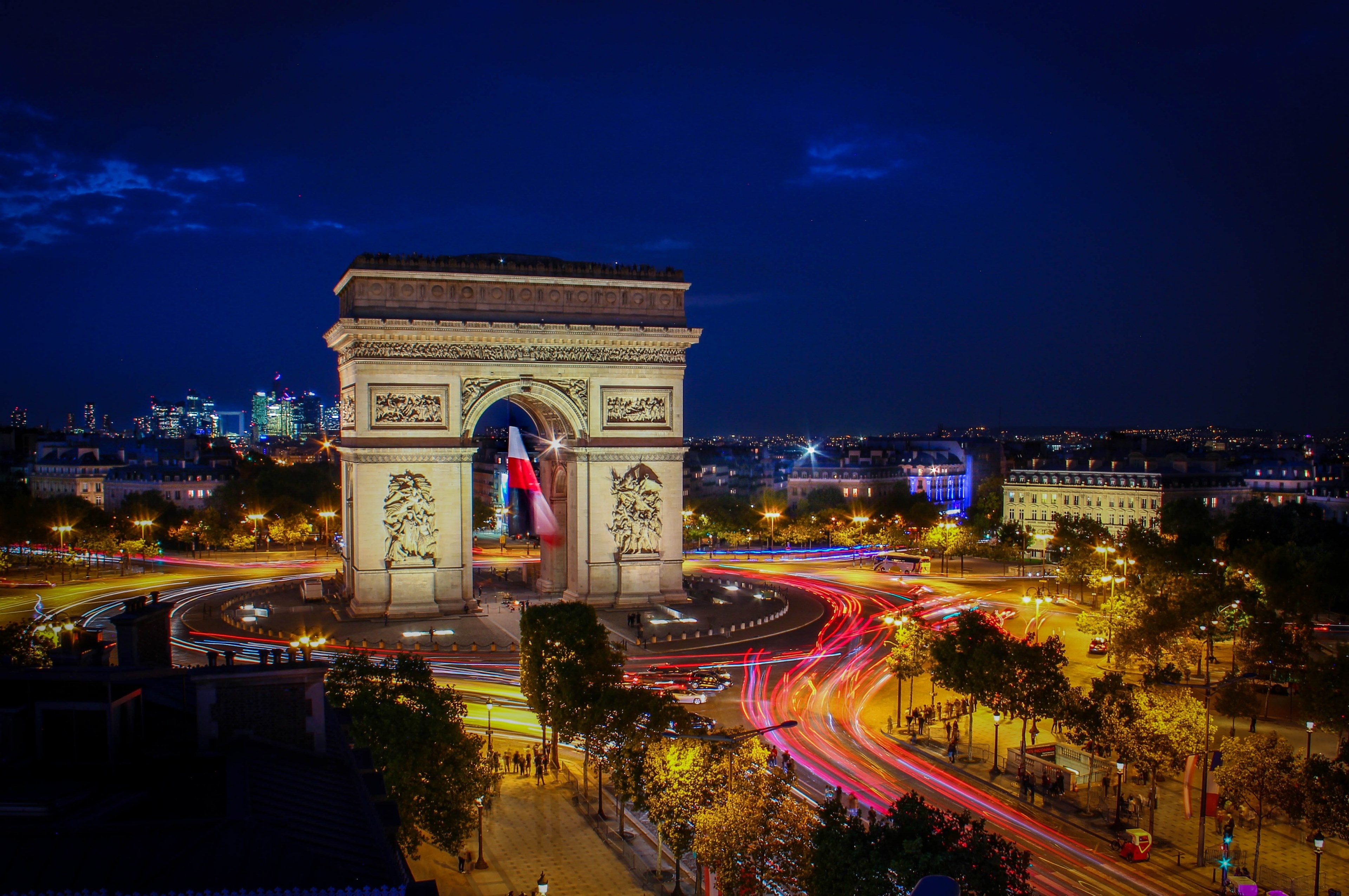 3840x2550 Arc De Triomphe Wallpaper Image, Desktop