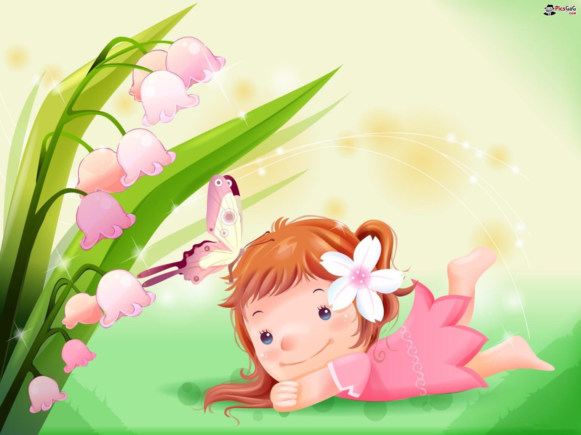 1920x1440 Free Cute Cartoon Girl, Download Free Clip Art, Free Clip, Desktop