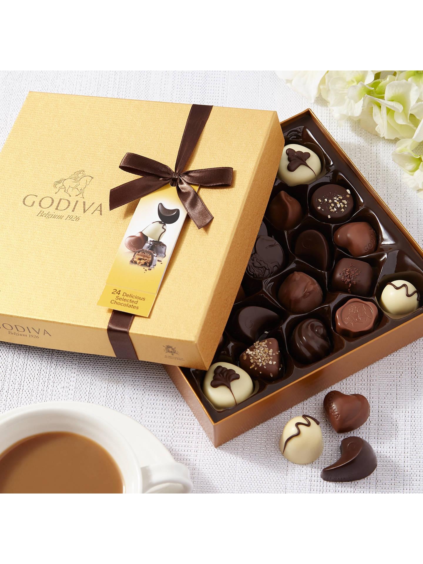 1440x1920 Godiva Gold Chocolate Box, 290g at John Lewis & Partners, Phone