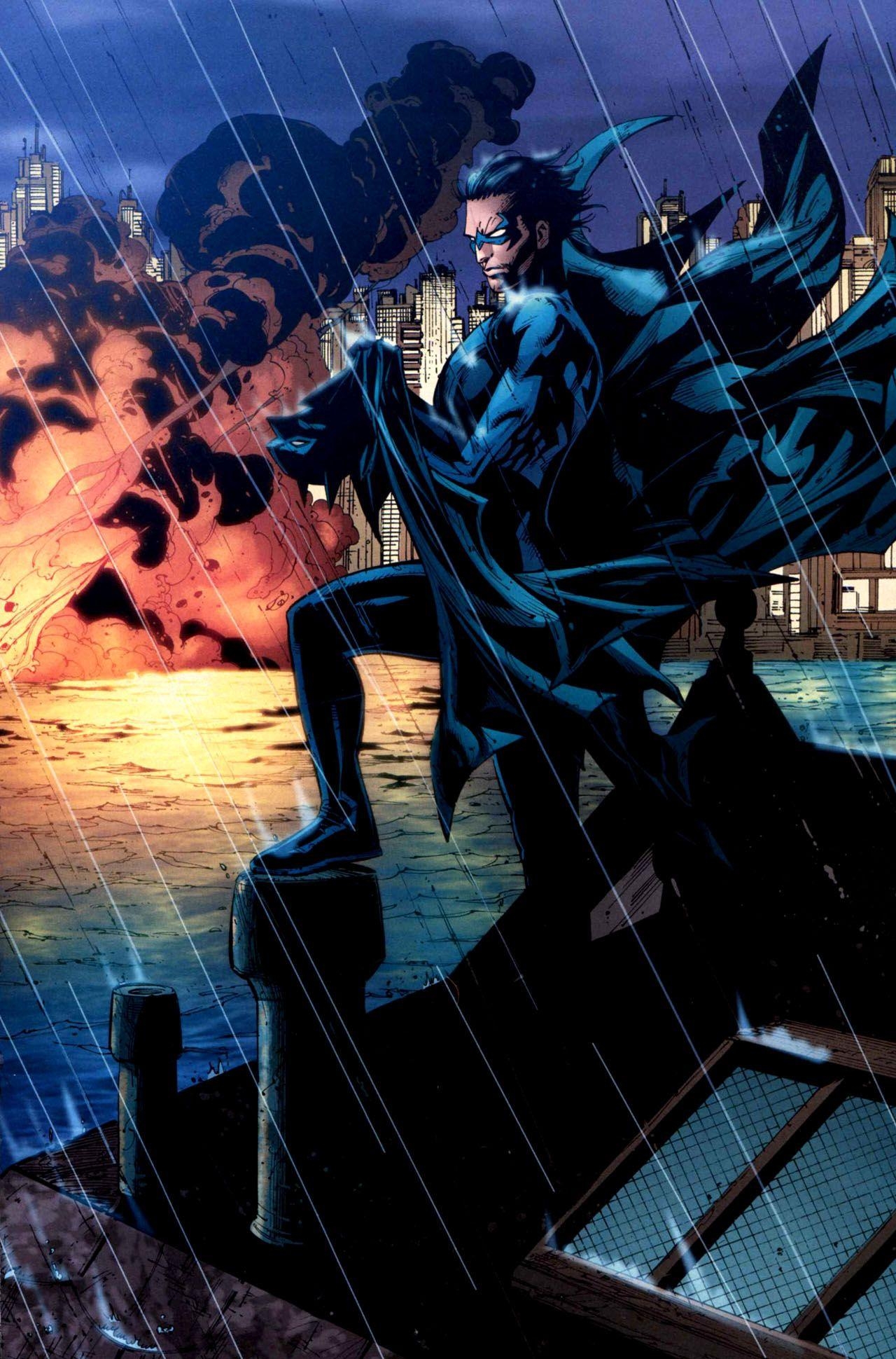 1280x1940 Dick Grayson Batman phone wallpaper, Phone