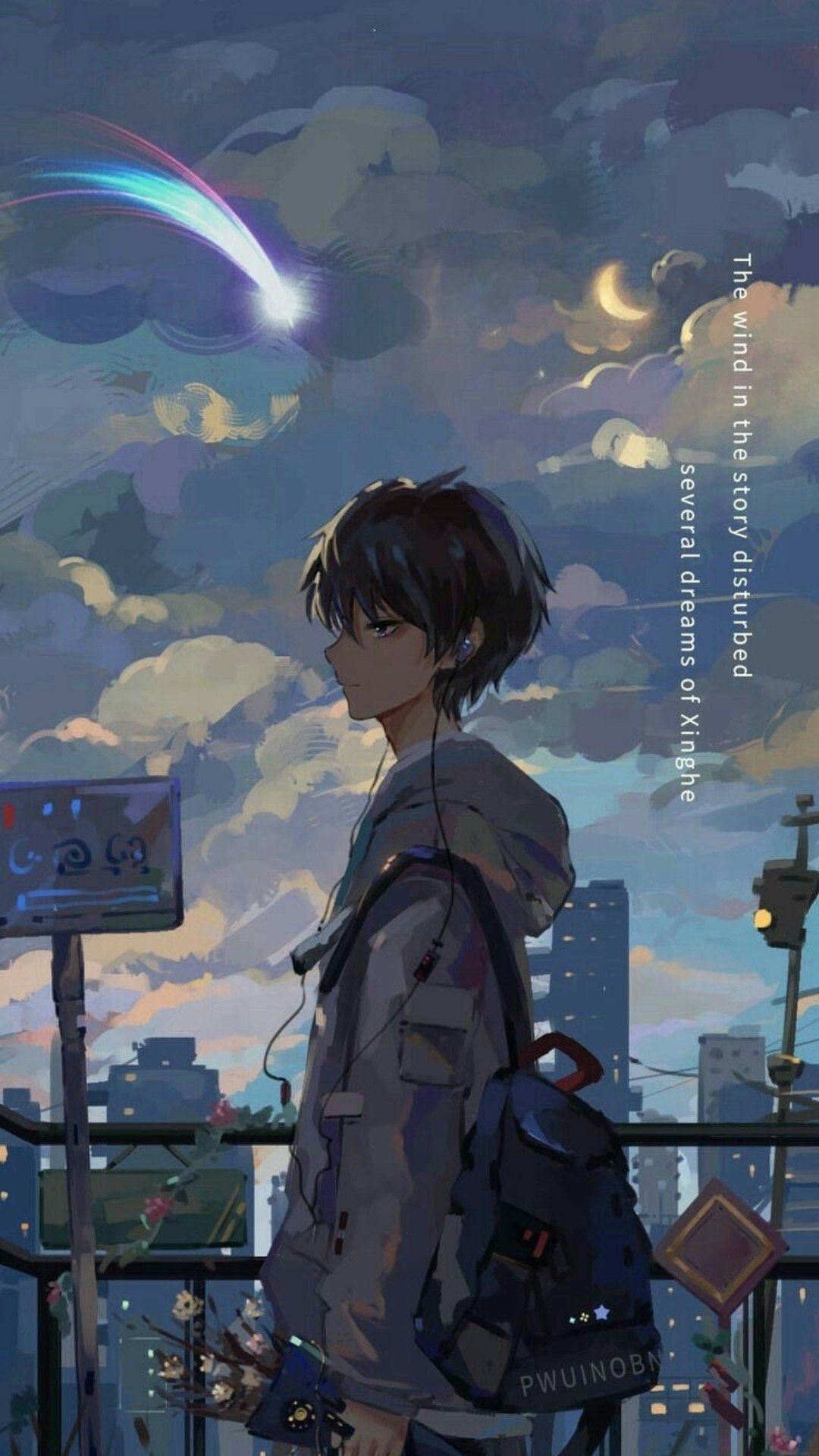 1080x1920 Aesthetic Anime Boy Wallpaper: Best Aesthetic Anime Boy iPhone Wallpaper [ HQ ], Phone