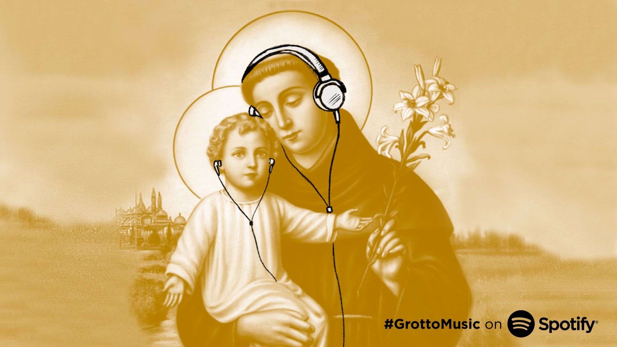 2050x1160 St. Anthony of Padua Spotify Playlist. #GrottoMusic, Desktop