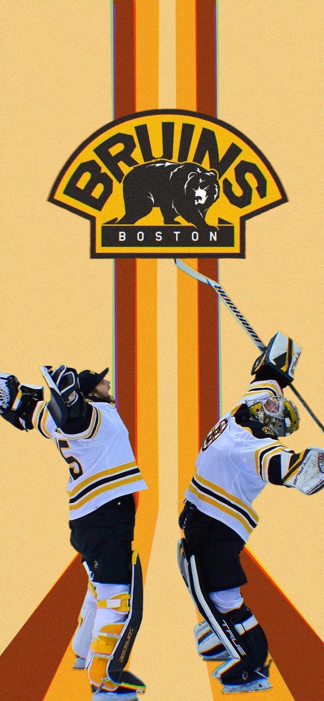 640x1390 Some Retro Themed Bruins Wallpaper I Made :-), R BostonBruins, Phone