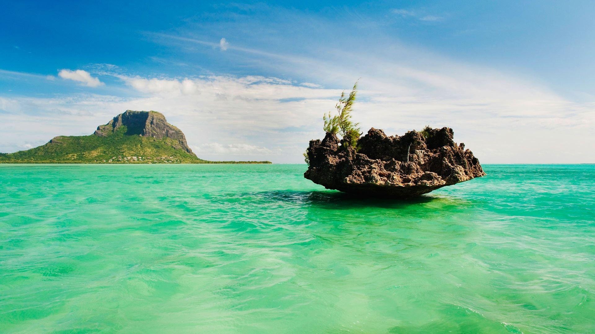 1920x1080 Mauritius Lagoon. Places Desktop HD Wallpaper, Desktop