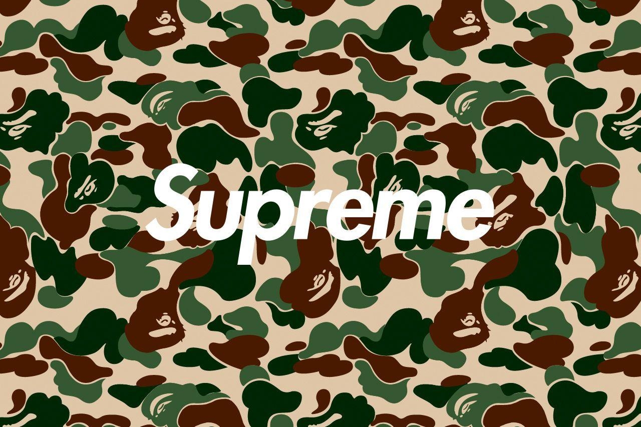 1280x860 Supreme X BAPE Wallpaper Free Supreme X BAPE Background, Desktop