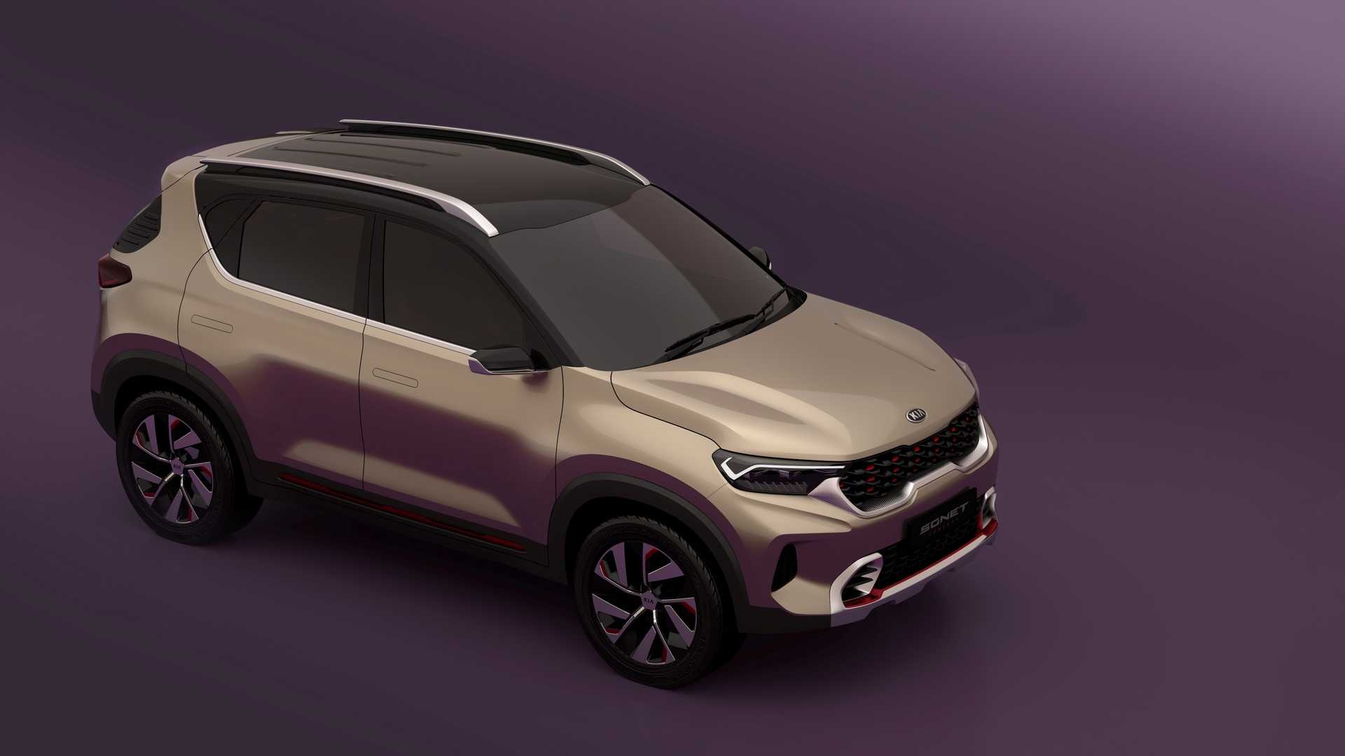 1920x1080 Kia Sonet Concept Debuts In India, Production Model Coming Soon, Desktop