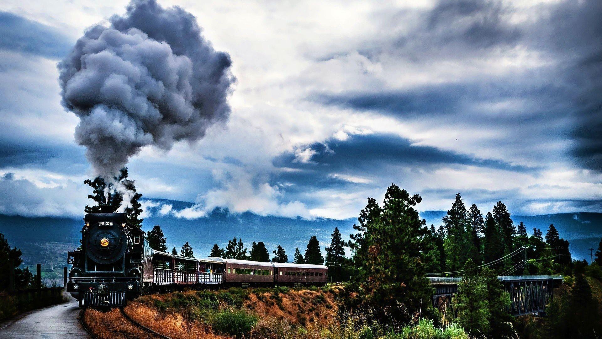 1920x1080 Steam Trains HD Wallpaper 1080p: Steam Train Photo HD Wallpaper, Desktop