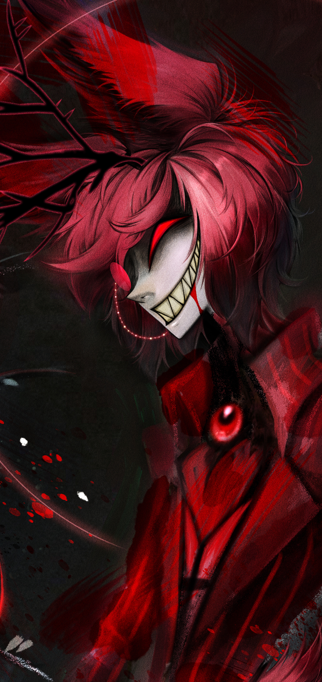 1080x2290 Hazbin Hotel iPhone Wallpaper, Phone