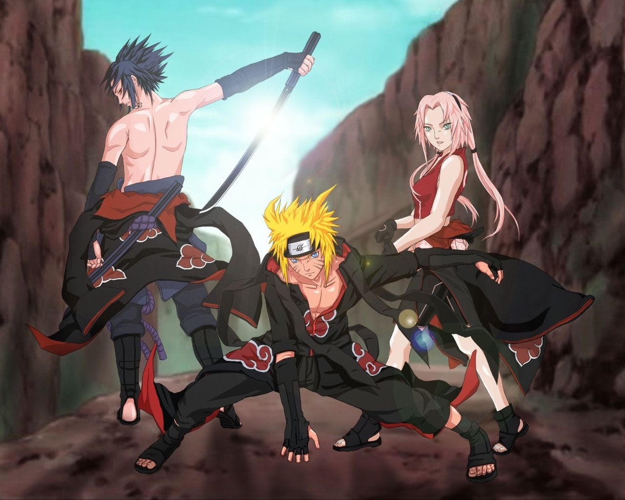 1280x1030 haruno sakura uchiha sasuke naruto naruto shippuden akatsuki naruto uzumaki  wallpaper, Desktop