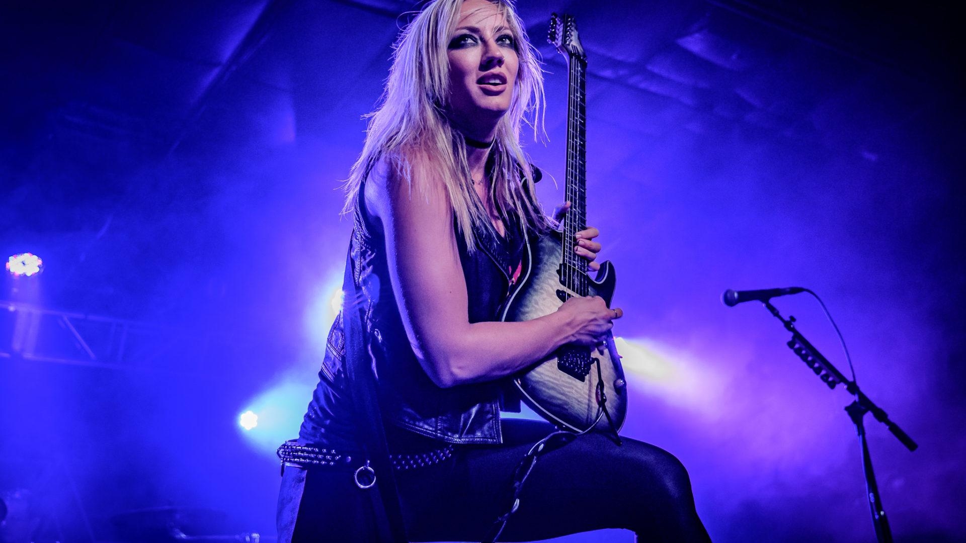 1920x1080 Nita Strauss and Kore Rozzik at The Rock Box in San Antonio, Desktop