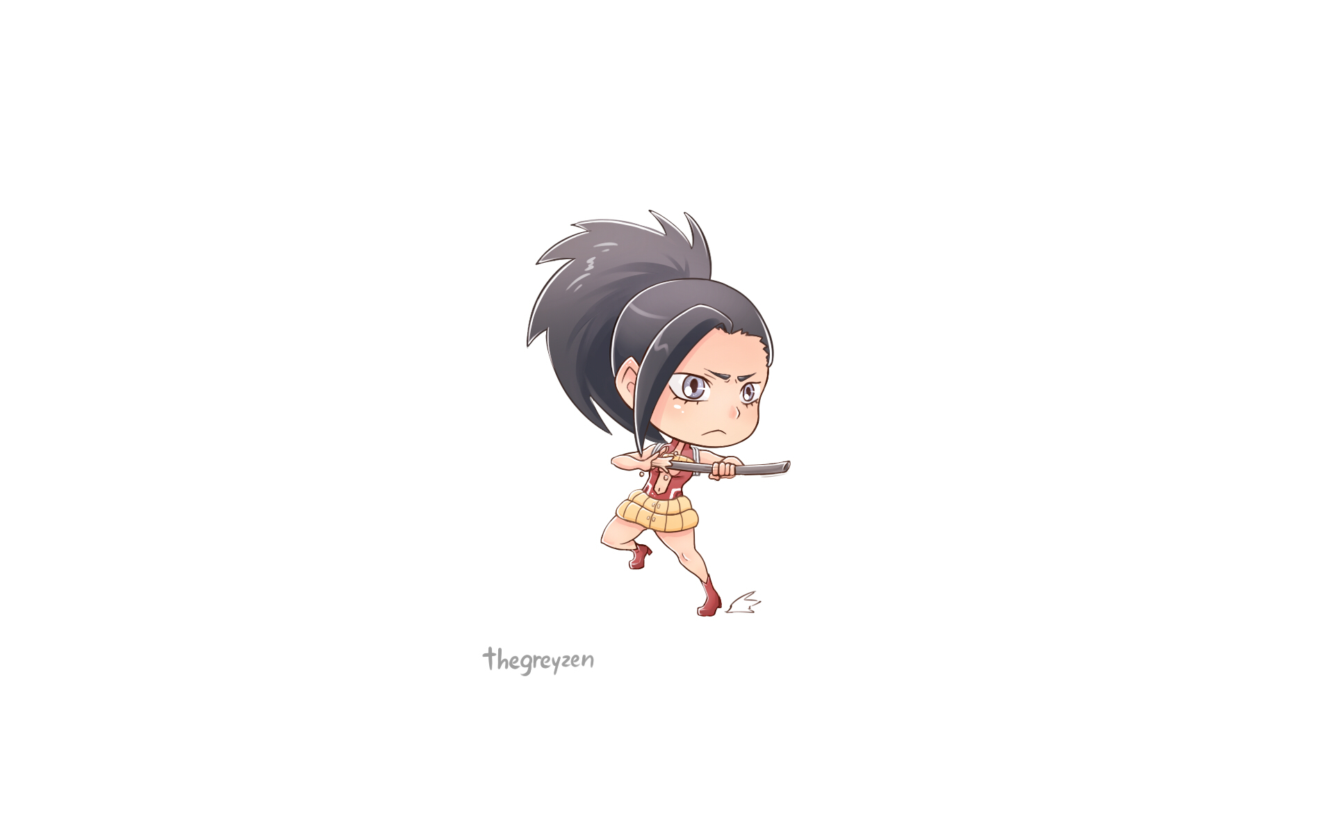 1920x1200 Wallpaper, Boku no Hero Academia, anime girls, Yaoyorozu Momo, Desktop