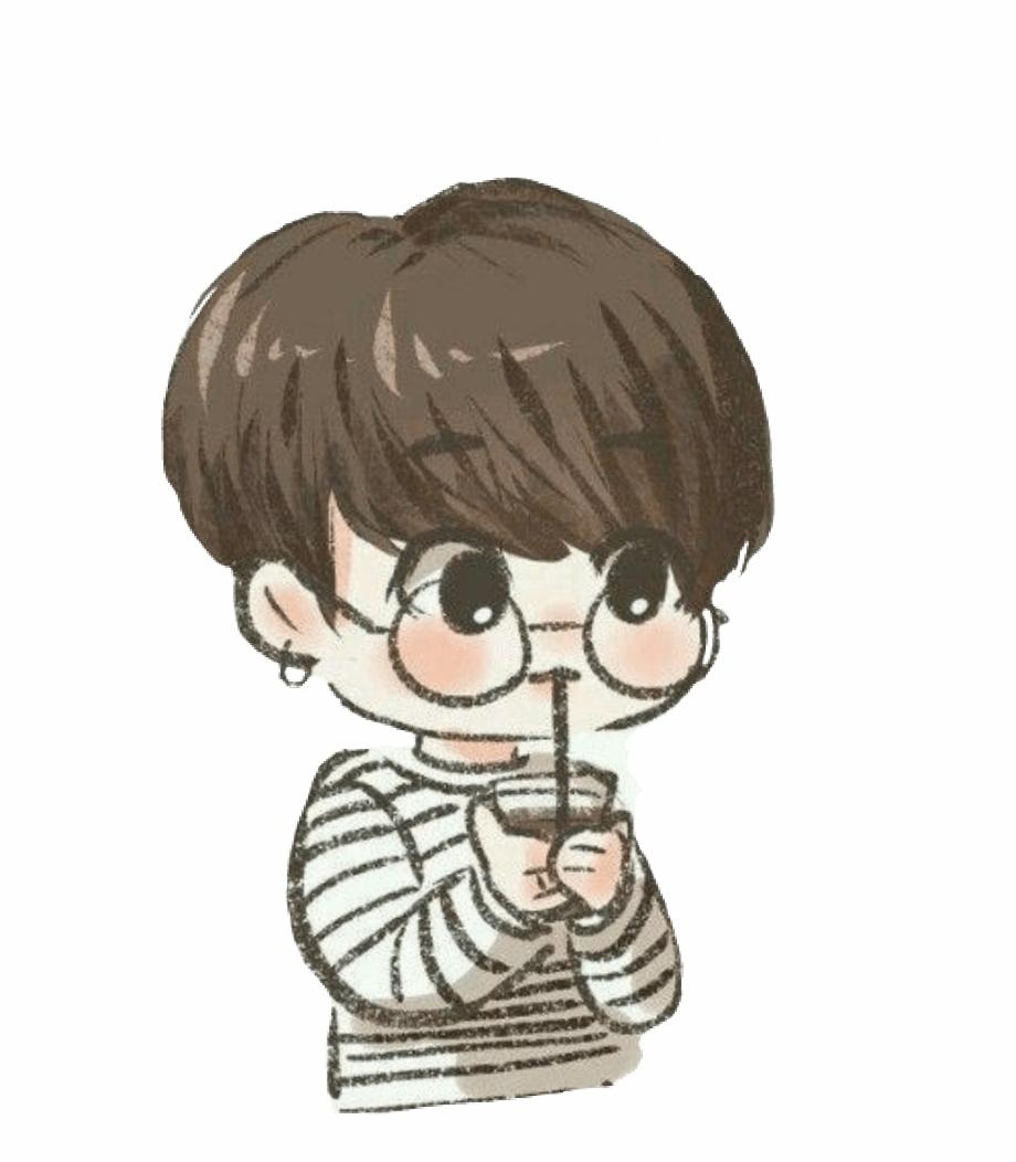 920x1060 HD Jungkook Chibi Wallpaper Jungkook Cartoon Drawing, Free, Phone