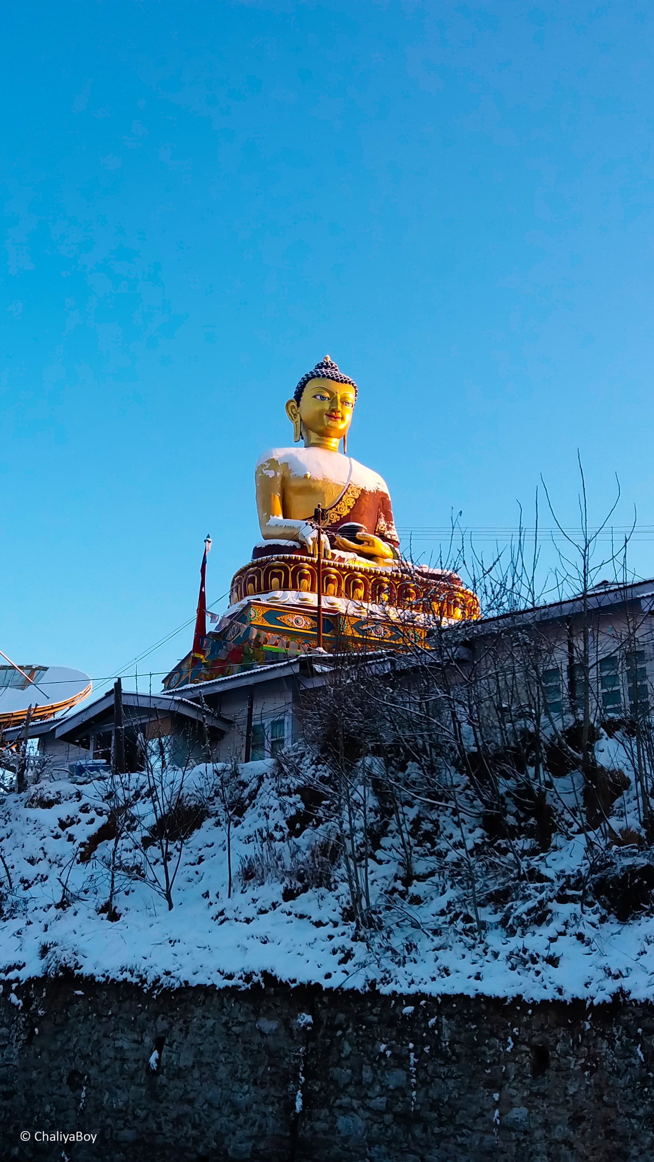 2160x3840 Giant Buddha Statue Tawang 4K Ultra HD Mobile Wallpaper, Phone