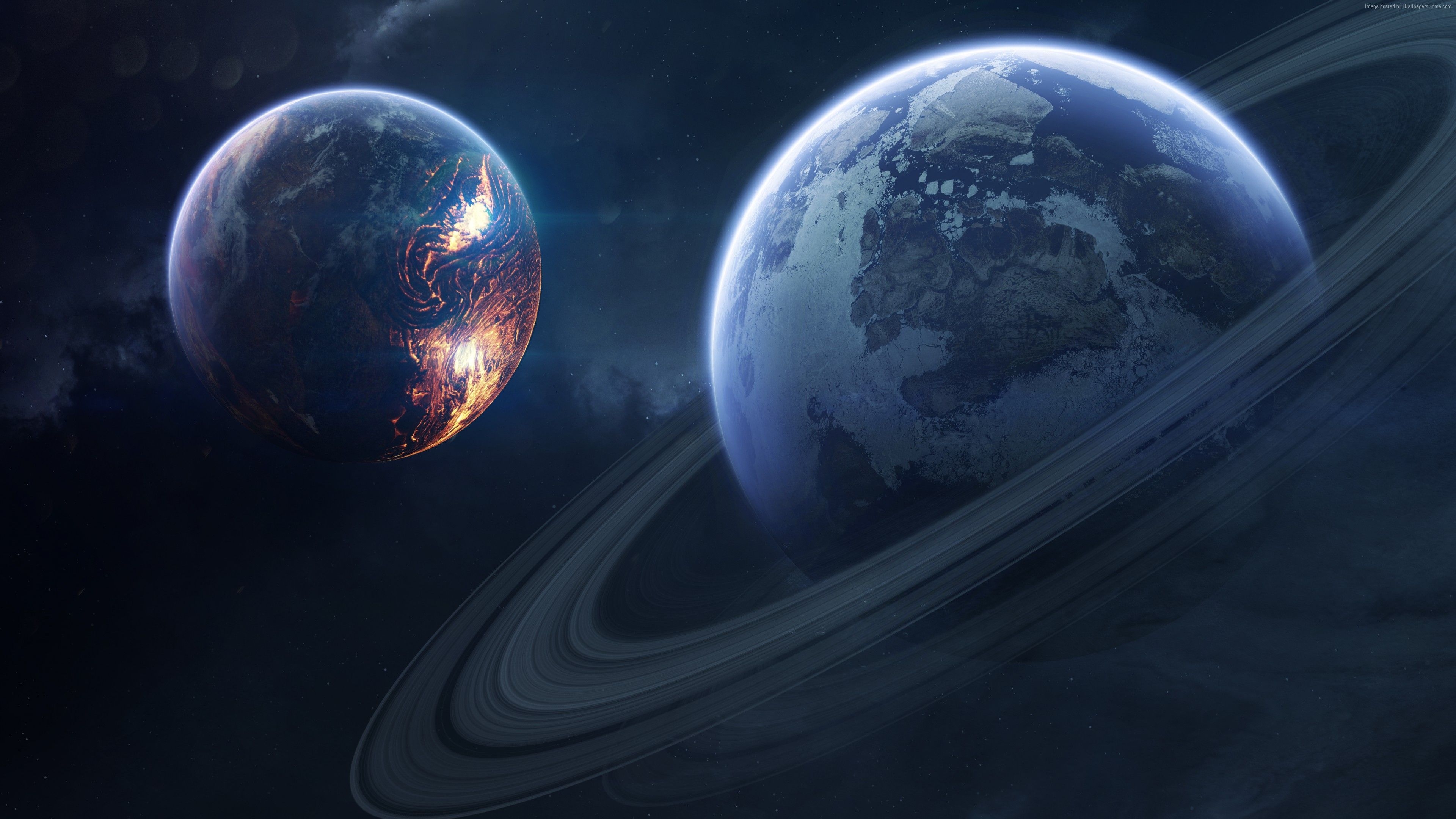 3840x2160 Wallpaper Saturn, Planet, 4k, Space 4k HD Wallpaper, Desktop