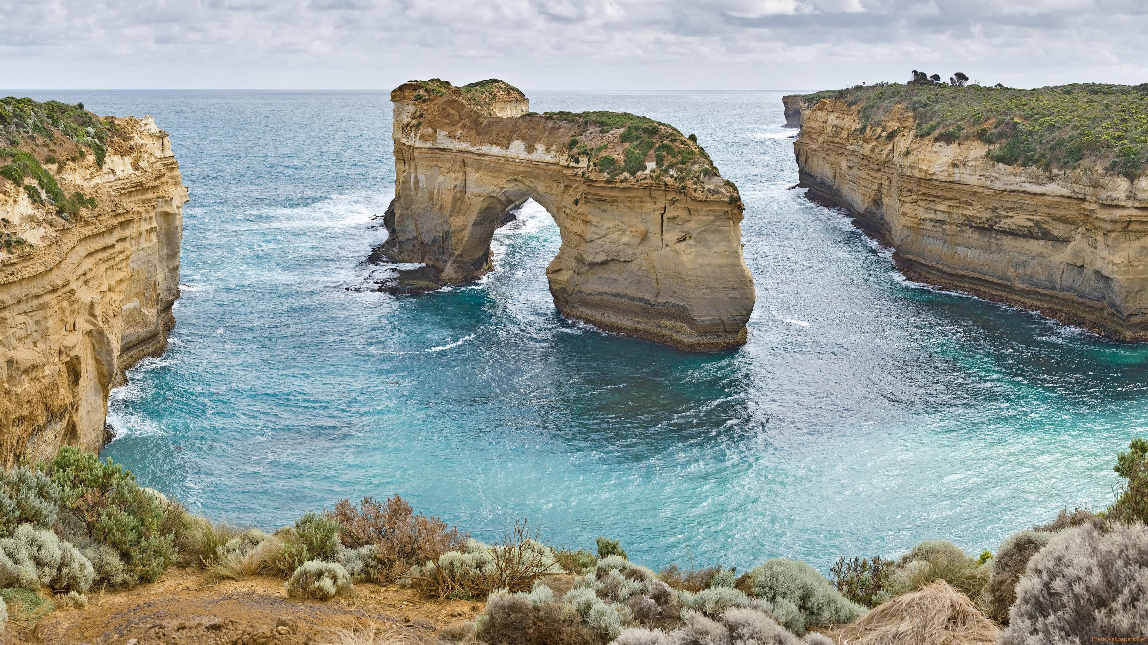 3840x2160 Bay Of Island, Great Ocean Road, Australia wallpaper, Desktop