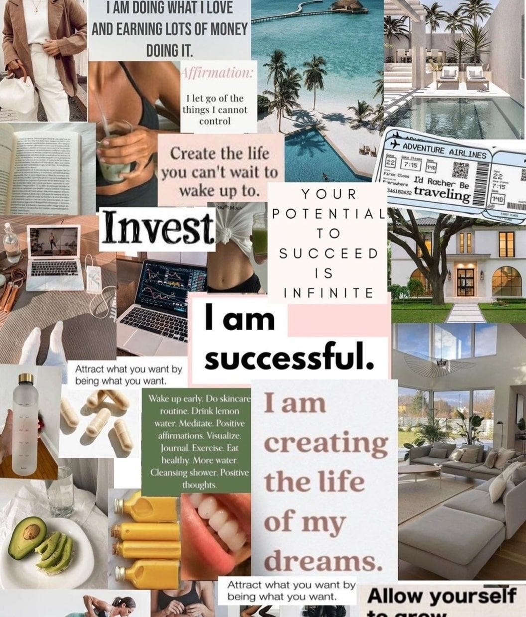 1060x1240 I Created My 2024 Vision Board in October 2023. by Aleax. Change Your Mind Change Your Life. Oct, 2023, Phone