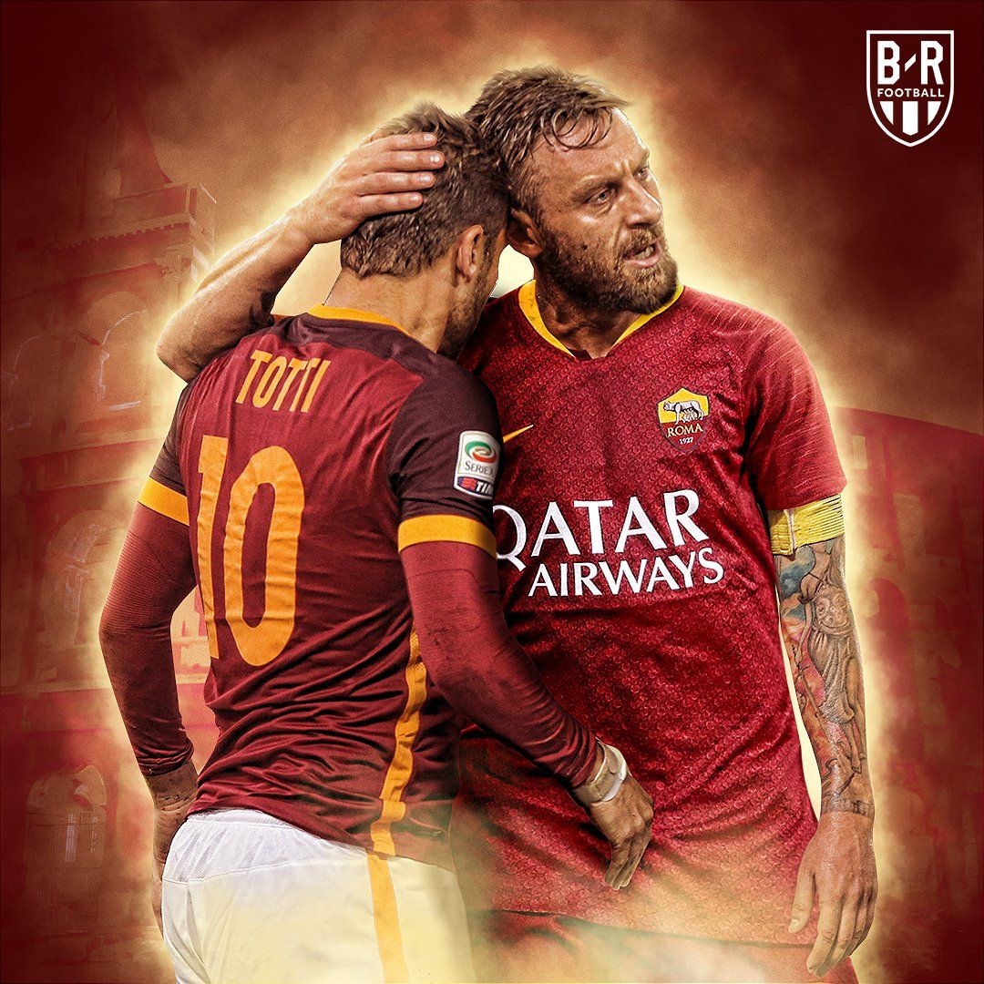 1080x1080 B R Football De Rossi Overtakes To Become Roma's Most Capped #UCL Player Ever, Phone