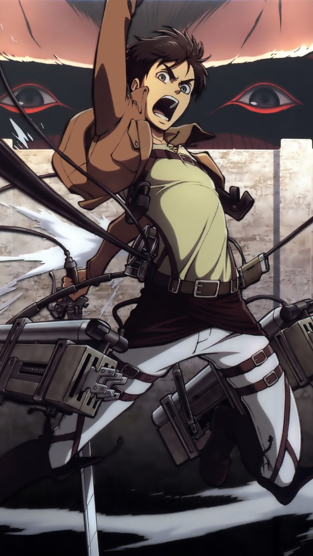 1080x1920 titan iphone wallpaper eren Wallpaper, Phone