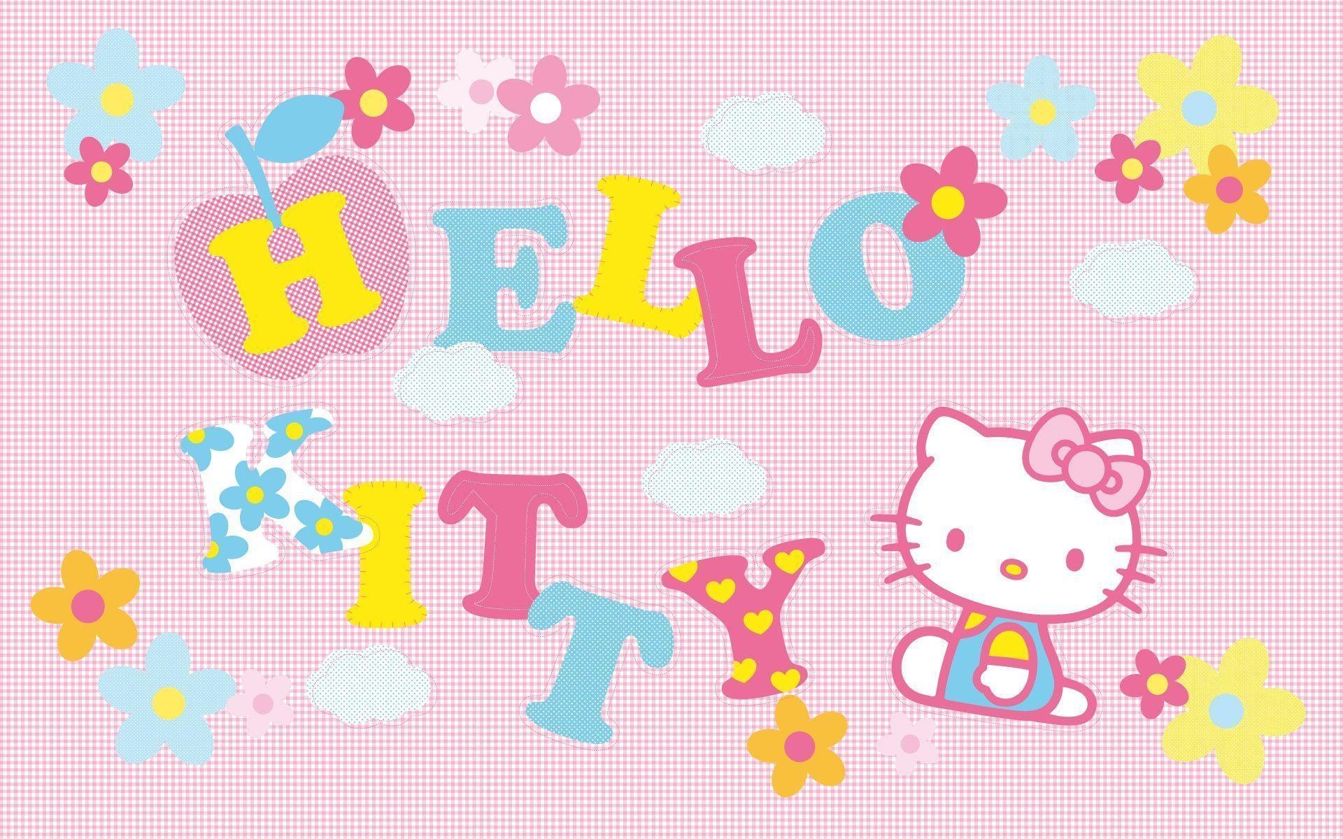 1920x1200 Pink Hello Kitty Character Wallpaper. Hello Kitty Wallpaper, Desktop