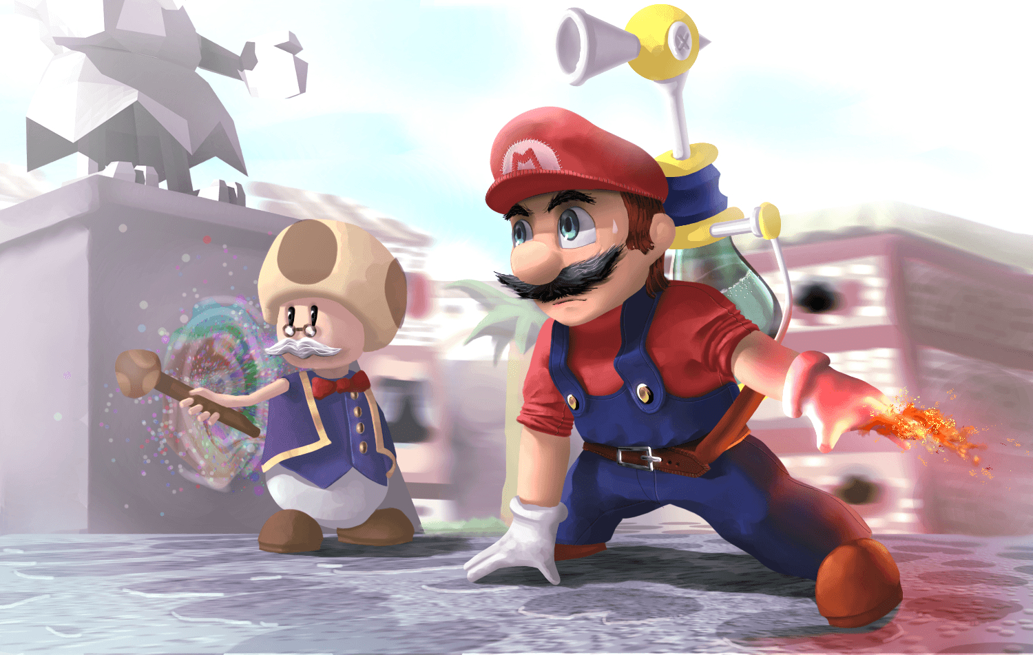 1500x960 Super Mario Sunshine Wallpaper (Picture), Desktop