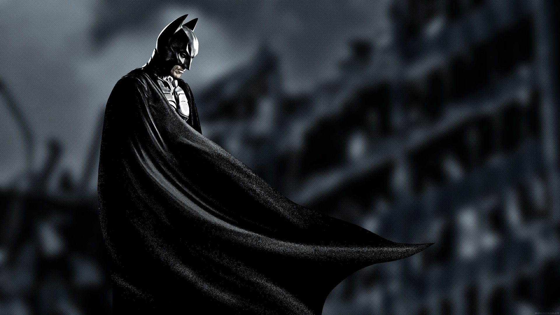 1920x1080 Batman, superheroes, Christian Bale, Batman The Dark Knight Rises, Desktop