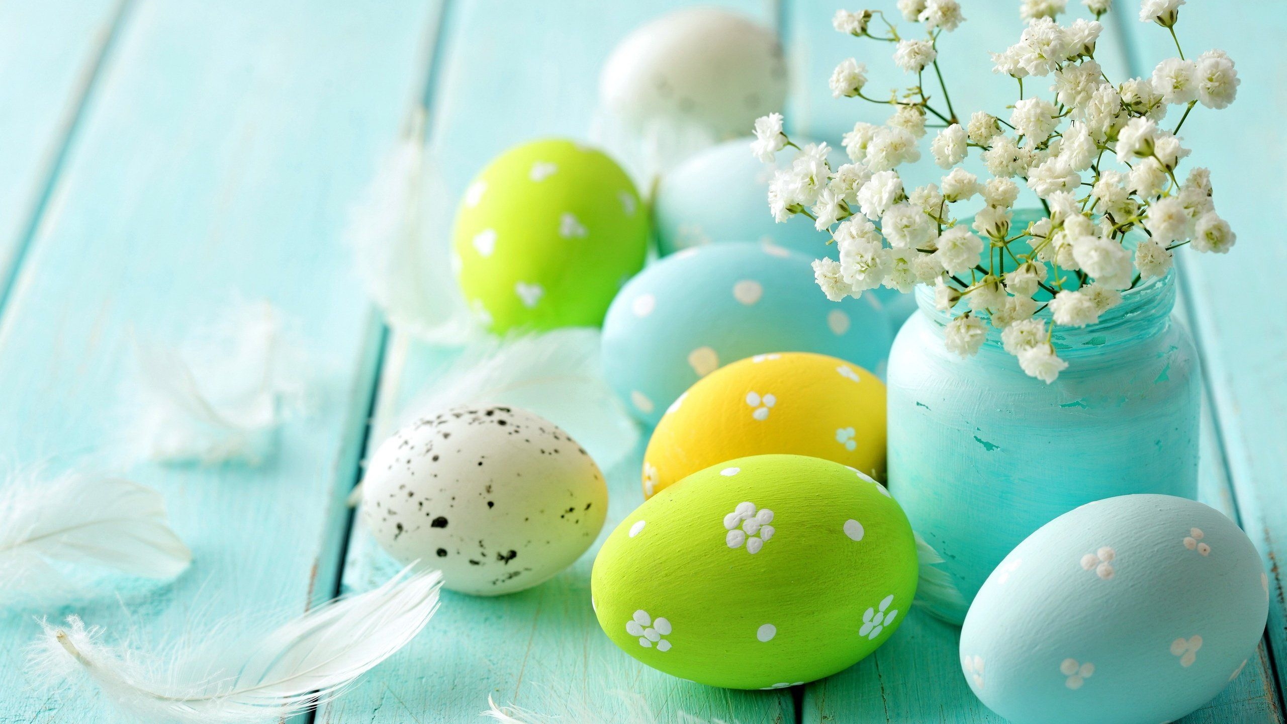 2560x1440 Free Easter and Spring Wallpaper, Desktop