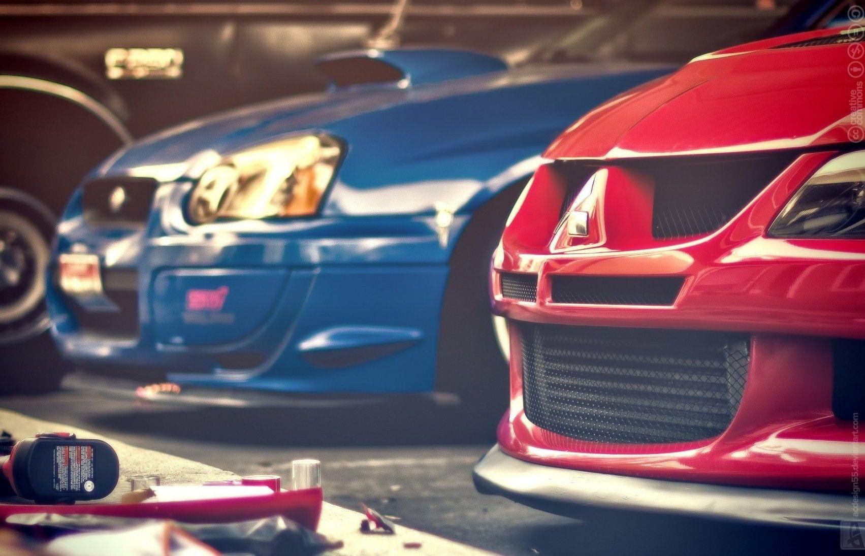 1710x1100 Download  Mitsubishi Lancer Evolution, Subaru Wrx Sti, Desktop