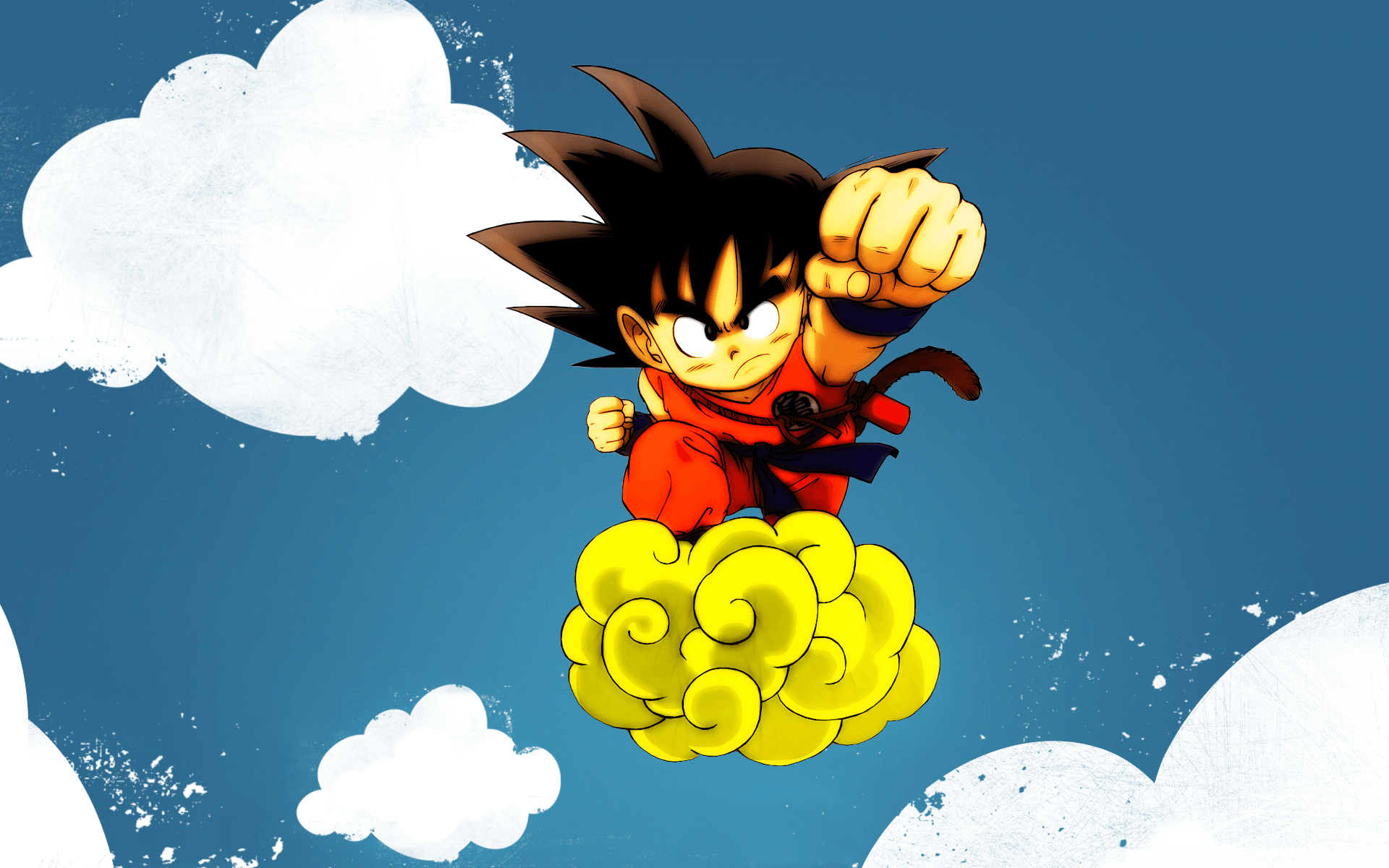 1920x1200 Goku and his Nimbus Cloud HD Wallpaper, Desktop