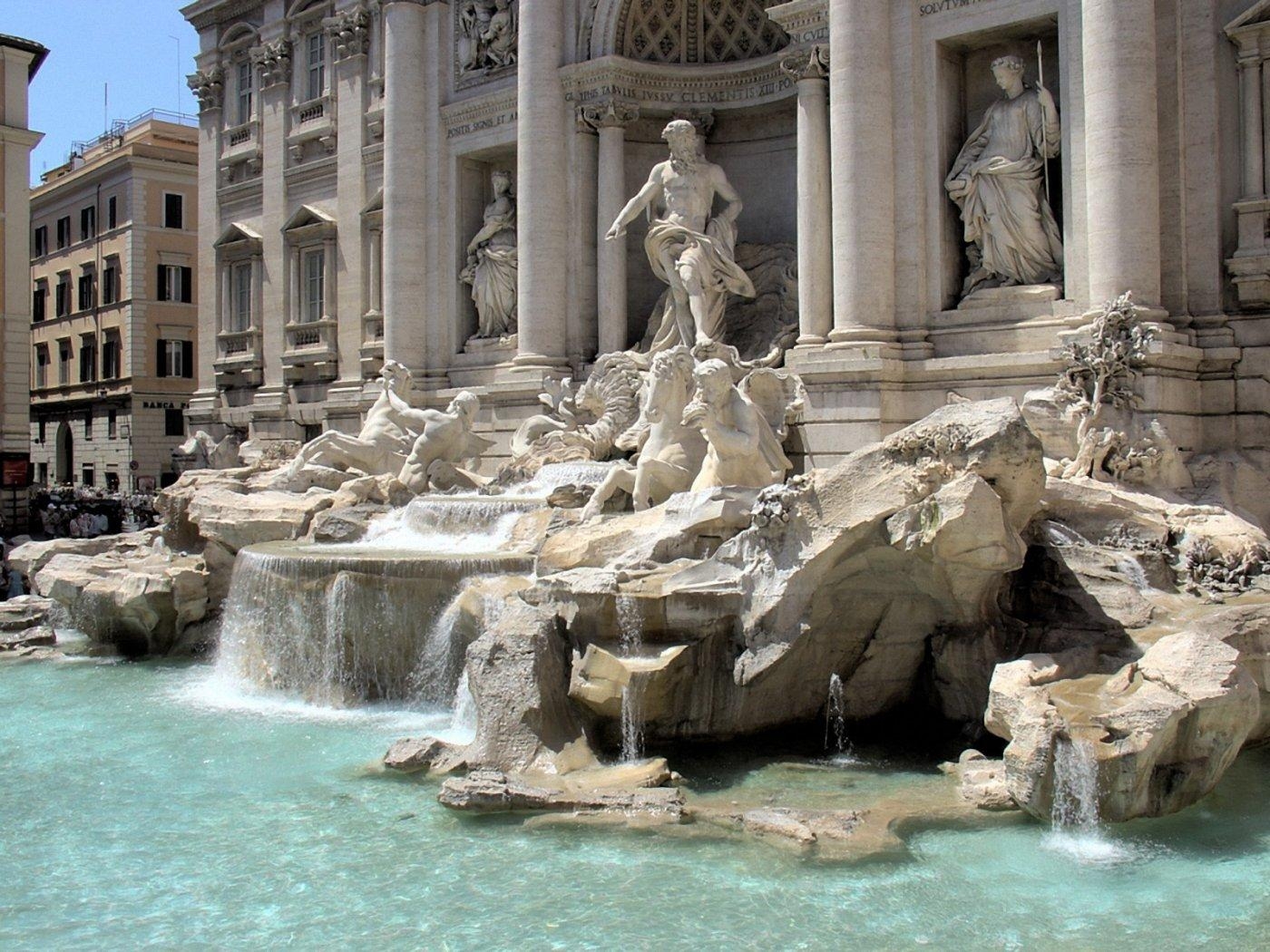 1400x1050 Fontana di Trevi Wallpaper, Desktop