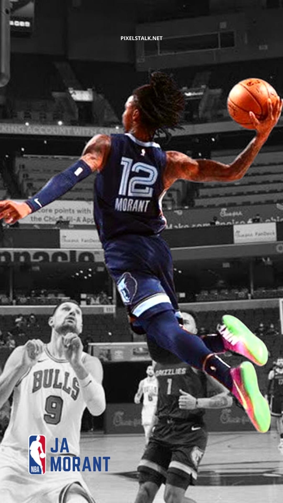 1080x1920 Ja Morant Wallpaper Free download, Phone