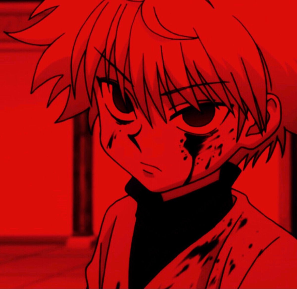 1200x1170 Killua red aesthetic. Red aesthetic grunge, Red aesthetic, Red icons:), Desktop