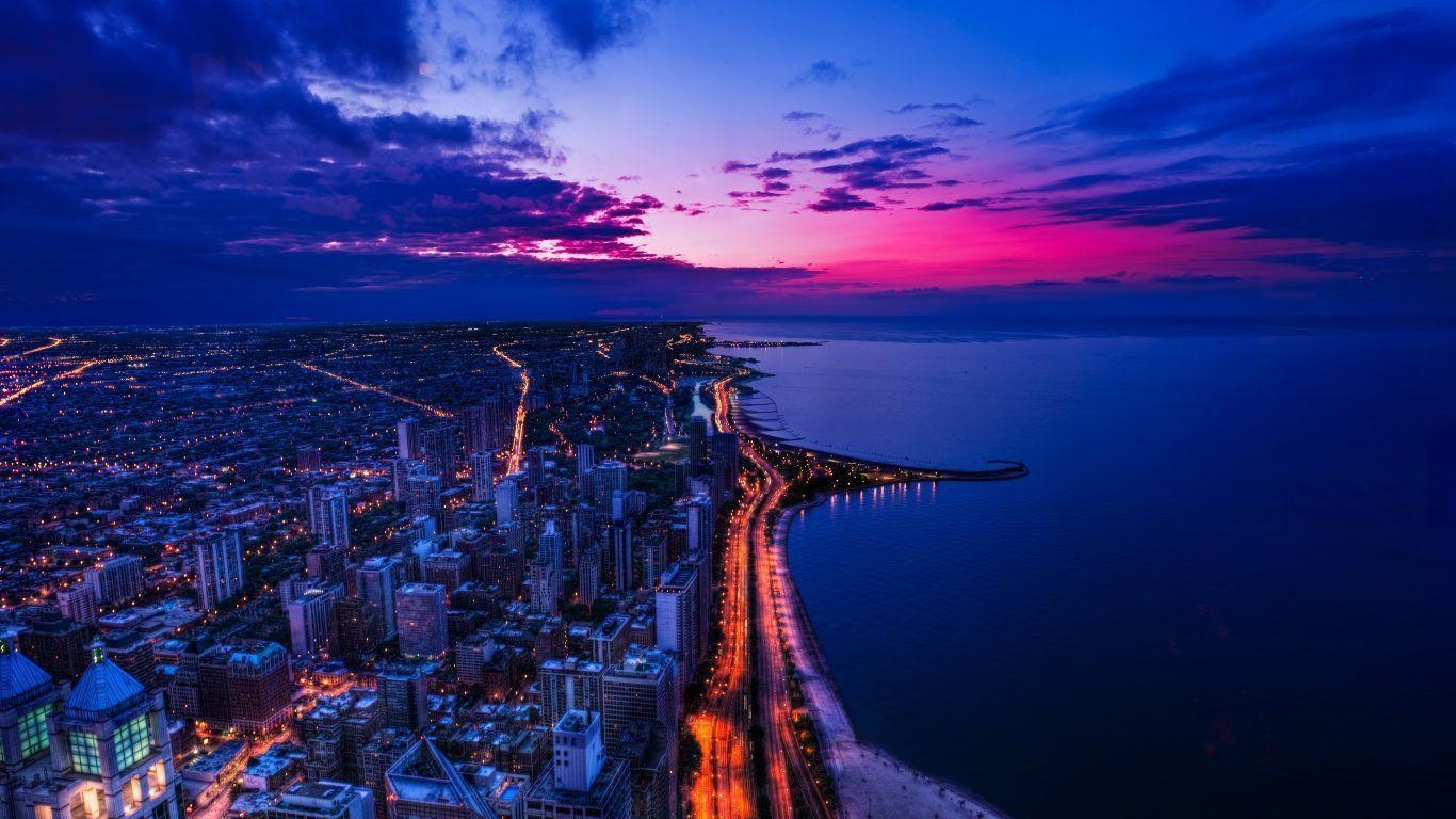 1370x770 Skyscrapers Infinity Pool City Roof Lebanon Skyscrapers Ladder, Desktop