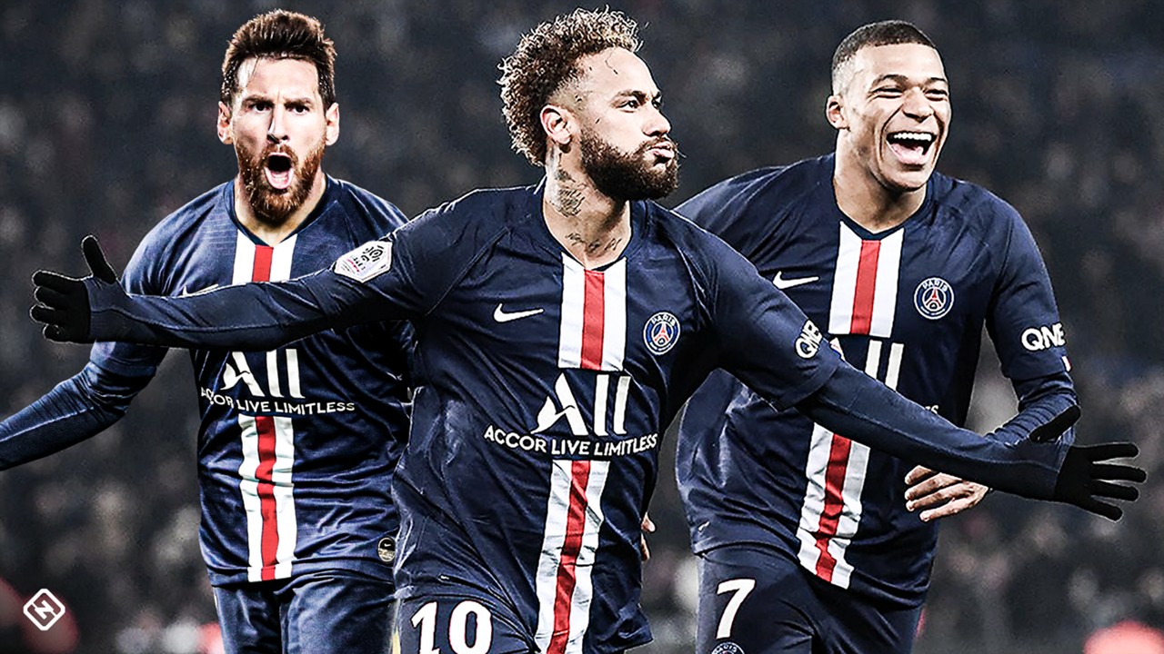 1280x720 Messi Neymar Mbappe PSG Wallpaper Free Messi Neymar Mbappe PSG Background, Desktop