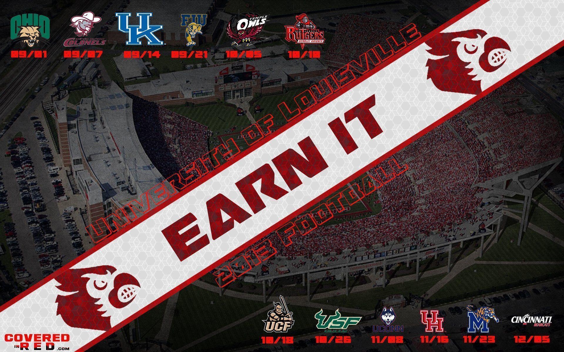 1920x1200 Louisville Football Wallpaper 2013, Desktop